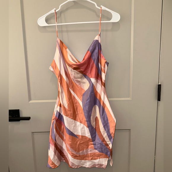 Princess Polly Dresses & Skirts - PRINCESS POLLY SATIN SILK SLIP DRESS